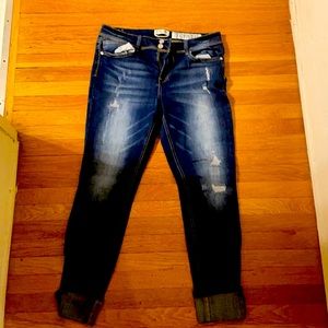 Ankle blue jeans size 13